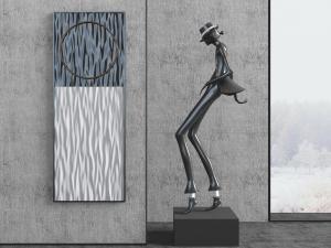 现代黑色抽象雕塑雕刻