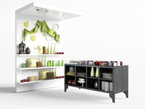 超市百货生活用品货架展示柜