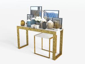 新中式端景台陶瓷器皿