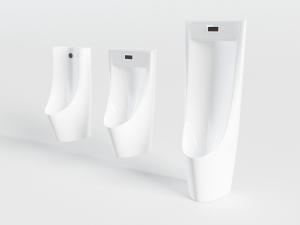 现代白色陶瓷小便斗马桶