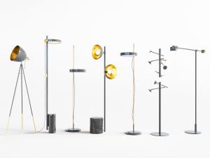 北欧金属落地灯