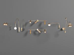 现代金属灯罩壁灯