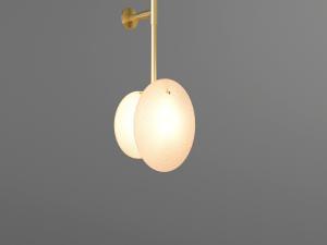 现代金属支架的壁灯