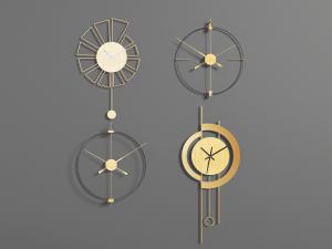 现代轻奢金属墙饰挂件