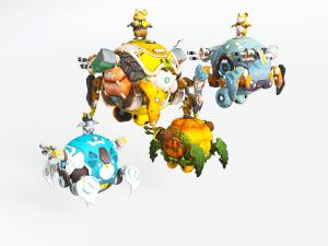 动漫游戏人物场景