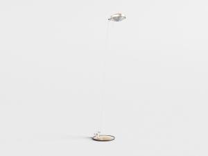 现代轻奢细金属支架的落地灯