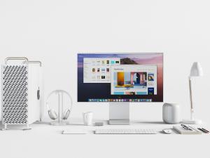 液晶显示屏电脑主机音响3d模型 液晶显示屏电脑主机音响