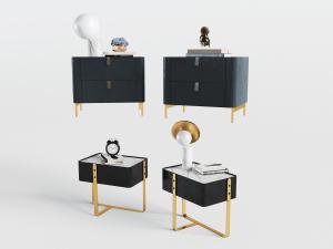 现代轻奢床头柜