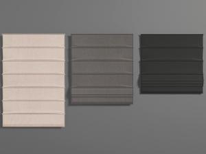 现代布帘升降帘3d模型 现代布帘升降帘