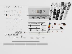 现代筒灯射灯轨道灯