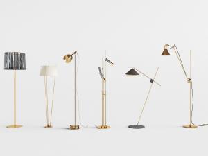 现代轻奢落地灯