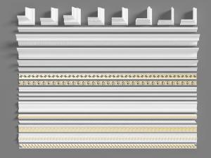 欧式雕花石膏角线