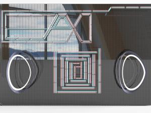 工业风金属网灯饰挂件