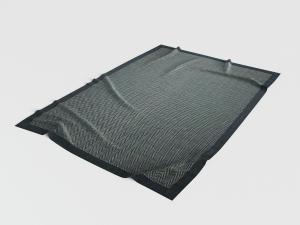 现代波浪图案的地毯3d模型 现代波浪图案的地毯