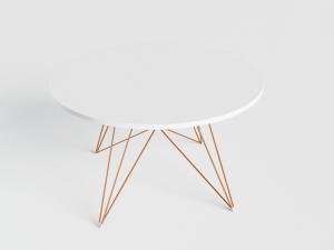 现代轻奢圆形茶几