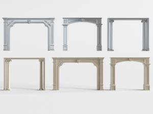 欧式罗马柱造型的门拱