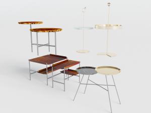 工业风茶几边几