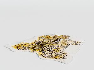 北欧动物皮革地毯3d模型 北欧动物皮革地毯