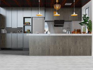 工业风整体橱柜厨房中岛吧台