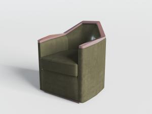 后现代个性单人沙发3d模型 后现代个性单人沙发