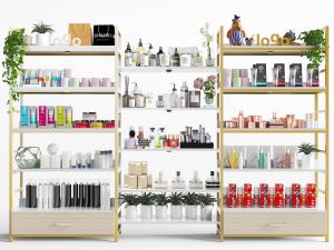 现代化妆品专卖店展柜货架