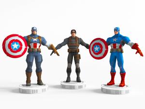 动漫游戏人物3d模型 动漫游戏人物