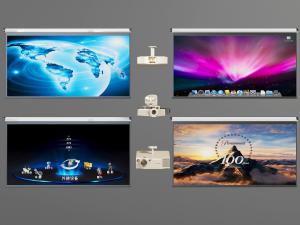 现代投影仪幕布