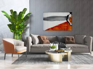 现代布艺长沙发单人沙发组合