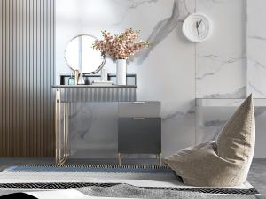 现代梳妆台懒人沙发