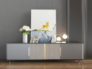 现代轻奢电视柜装饰品摆件