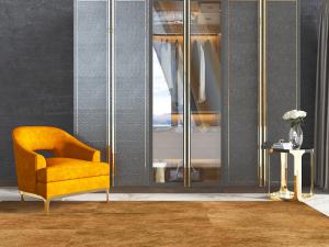 现代姜黄色单人沙发3d模型 现代姜黄色单人沙发