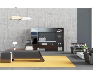 现代办公室老板桌老板台