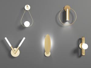 现代金属墙饰壁灯