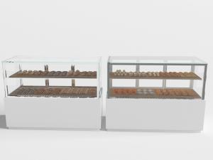 面包糕点保鲜存储展示柜货架