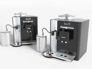 现代黑色咖啡机厨房电器