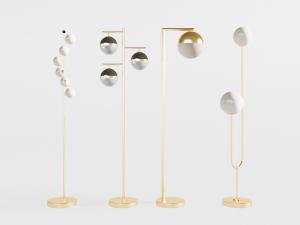 现代轻奢落地灯