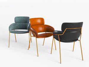 现代轻奢单人休闲椅子