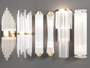 现代水晶灯罩壁灯