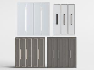 新中式实木衣柜