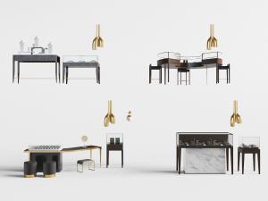 新中式珠宝首饰展柜