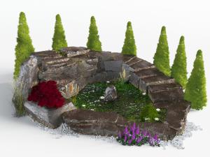 现代园林景观小品