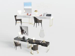 现代轻奢梳妆化妆台