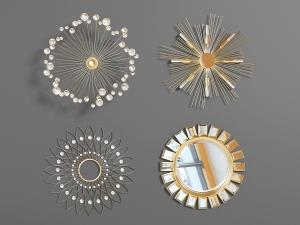 现代轻奢墙面装饰挂件