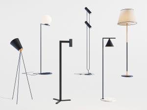 现代轻奢落地灯