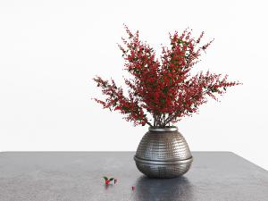 新中式花瓶花卉