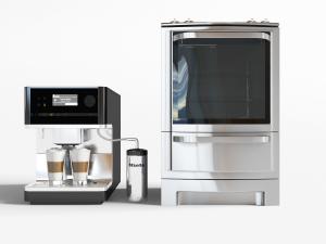 现代厨房电器咖啡机