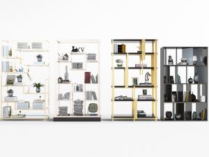 现代金属支架开放式置物储物架