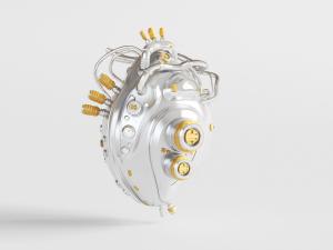 现代机械心脏造型的智能机器