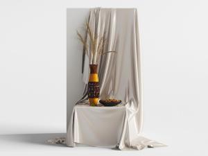 现代陶瓷花瓶花卉摆件