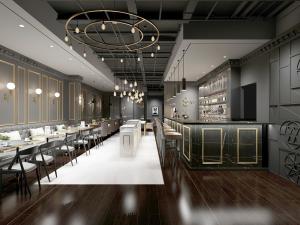 后现代餐馆饭店